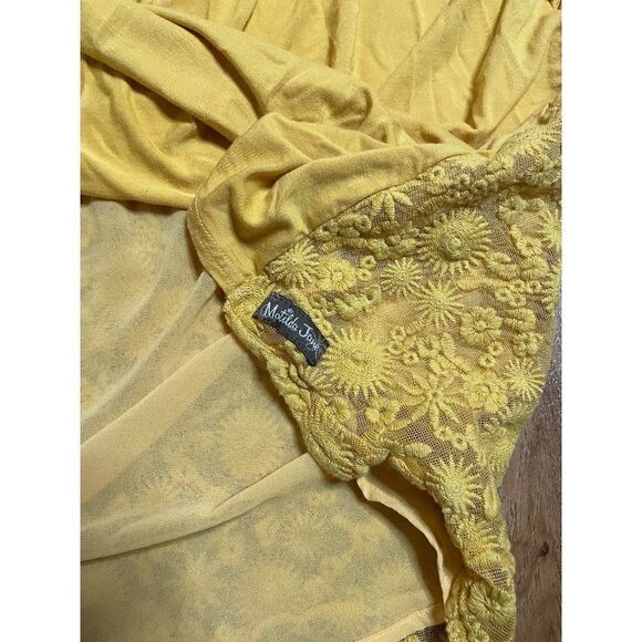 Matilda Jane Mustard Yellow Bocce Ball Top Sz S - Picture 8 of 14